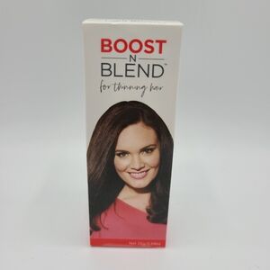Boost N Blend Hair Volumizing Fibers Powder Lush Light Brown NEW